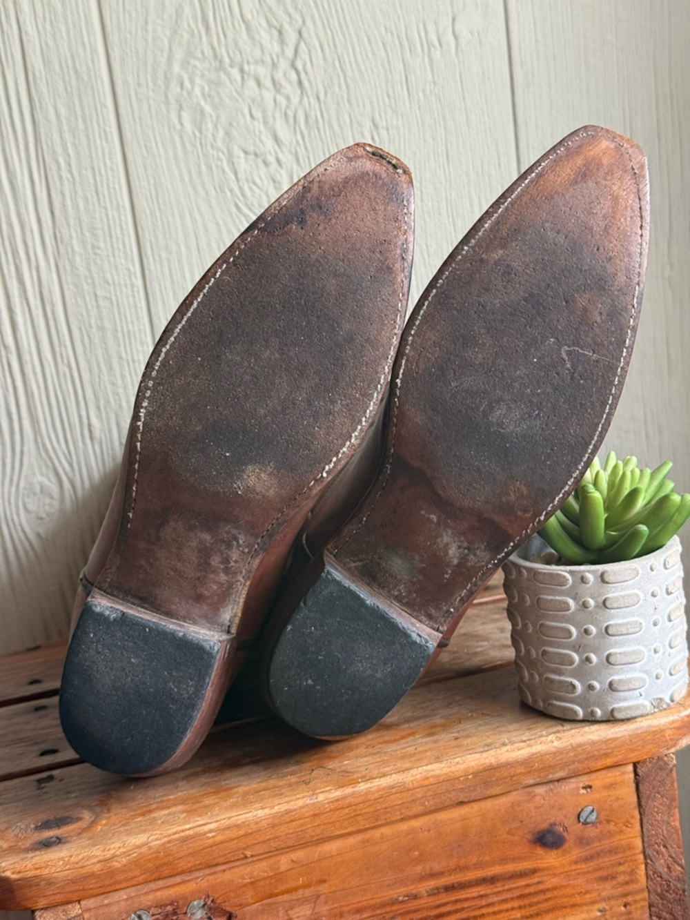 Lucchese Women’s Snipped Toe Boots - Picture 8 of 8